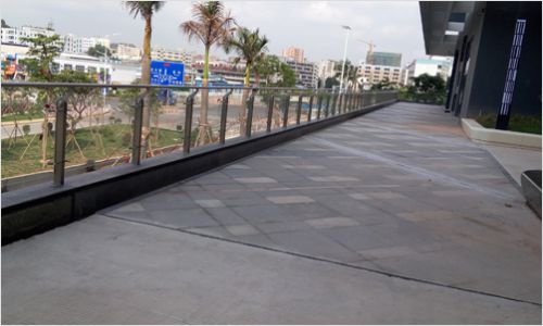 公園廣場(chǎng)玻璃欄桿